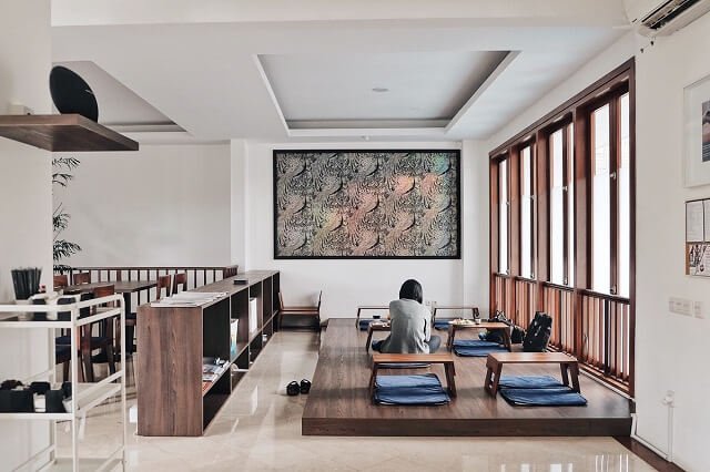 desain warung kopi lesehan