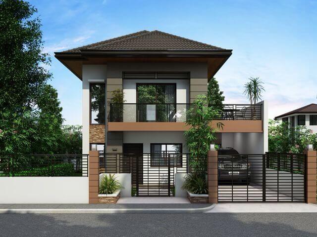 desain rumah 2 lantai