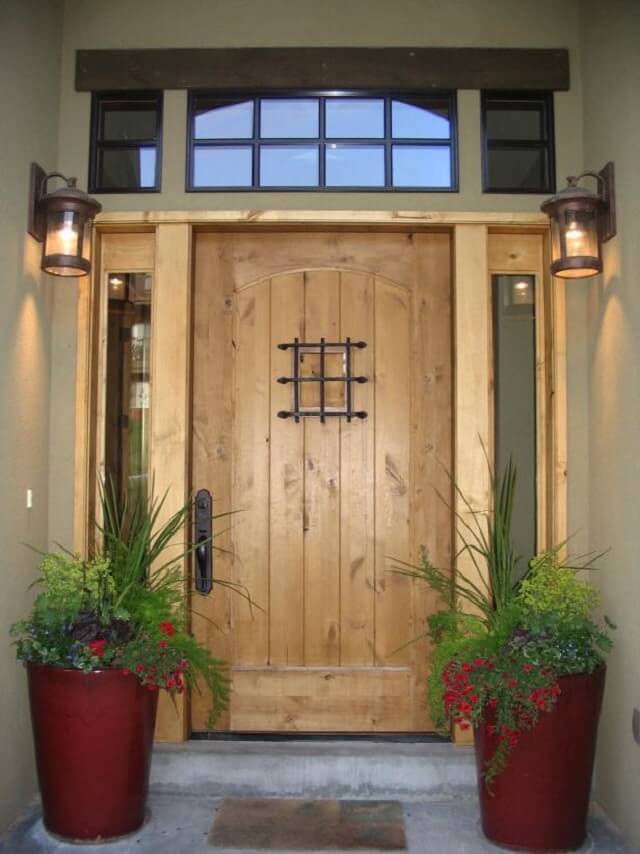 pintu kayu