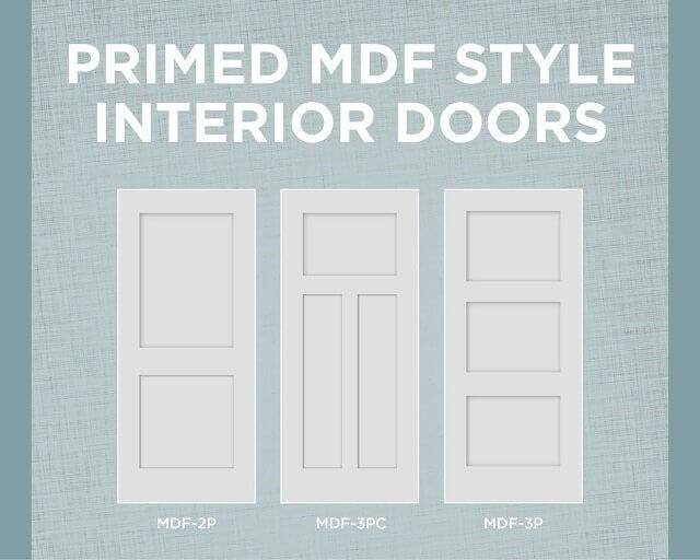 mdf style interior doors