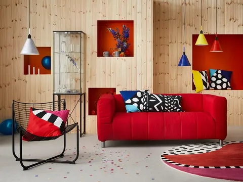 desain interior post modern vintage