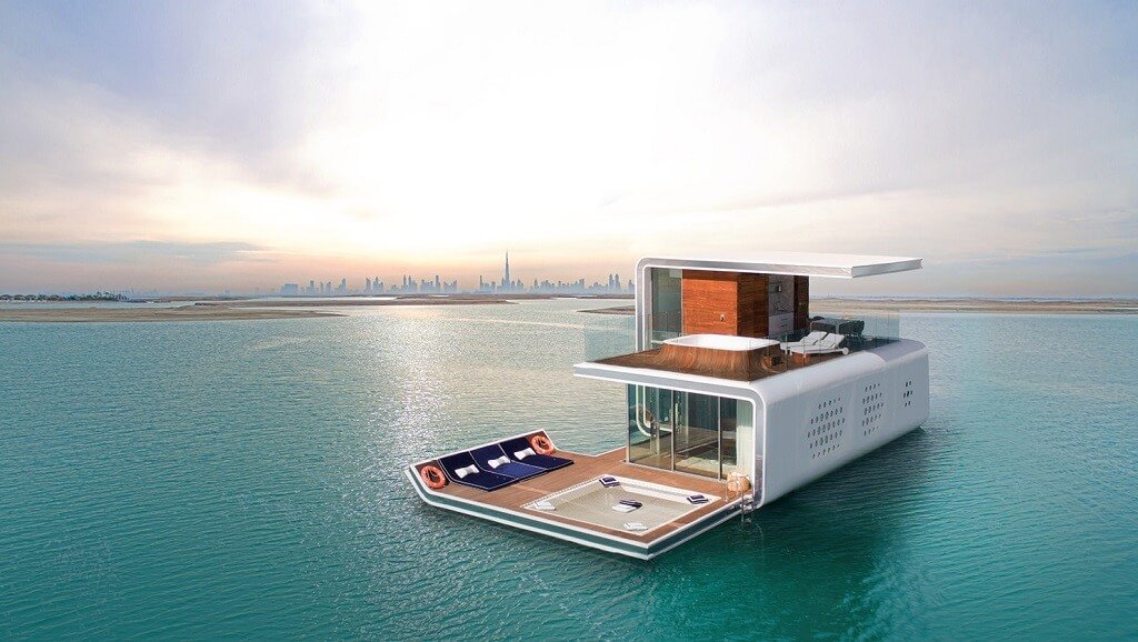rumah unik dubai seahorse