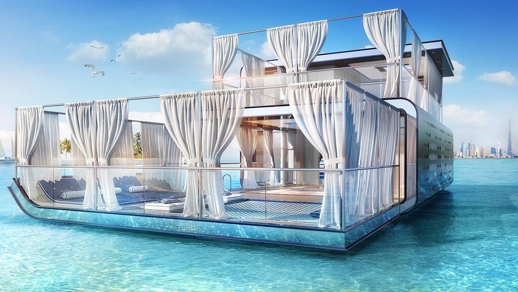 rumah unik dubai seahorse