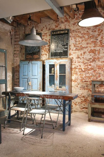Desain Coffee Shop Rumahan Gaya&nbsp;Industrial