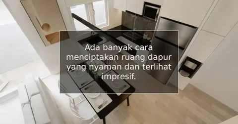 desain lantai dapur