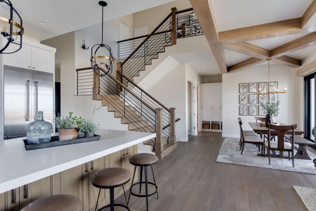 interior rumah farmhouse modern