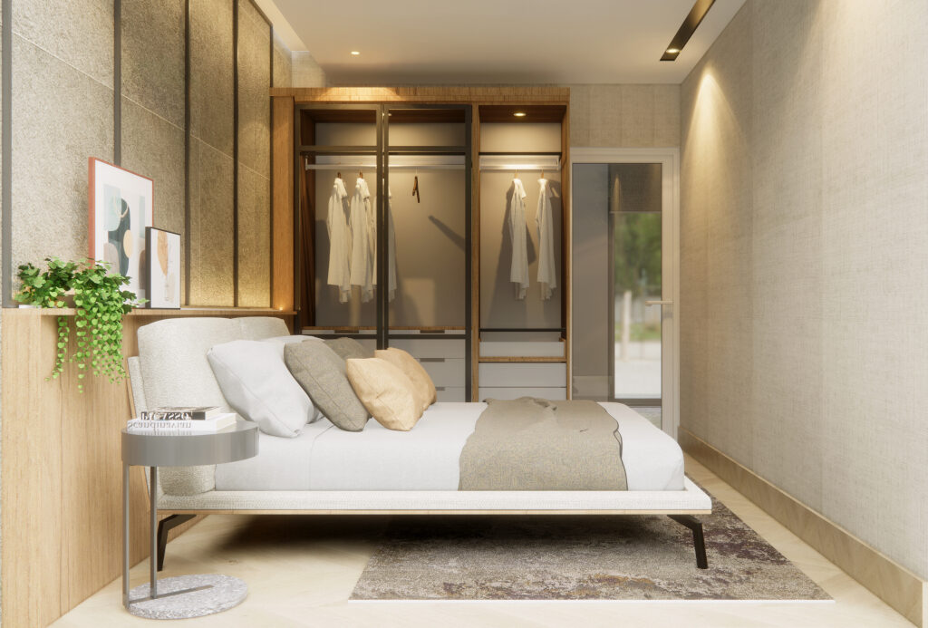 desain kamar tidur modern jakarta