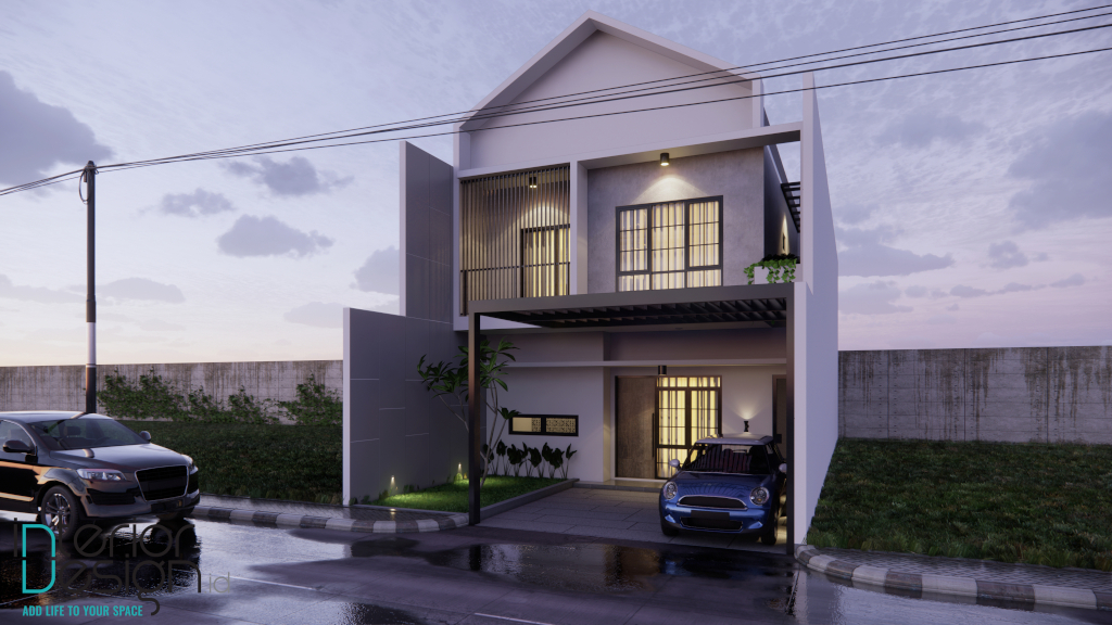 desain rumah minimalis 2 lantai