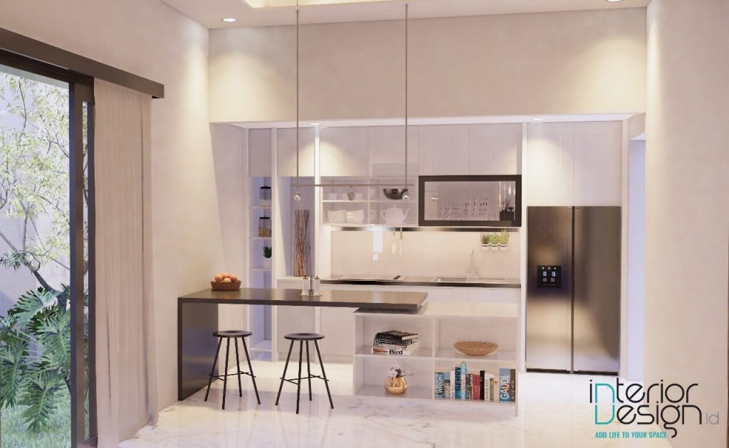 desain pantry gaya modern minimalis