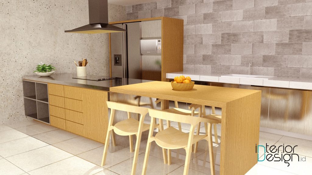desain pantry gaya japanese minimalis