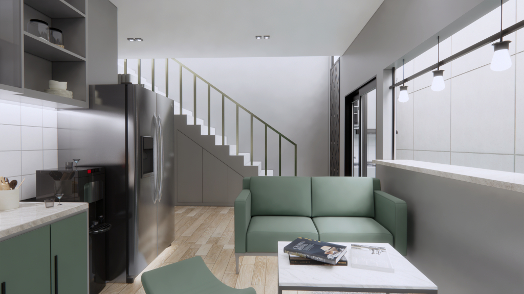 interior rumah minimalis 2 lantai