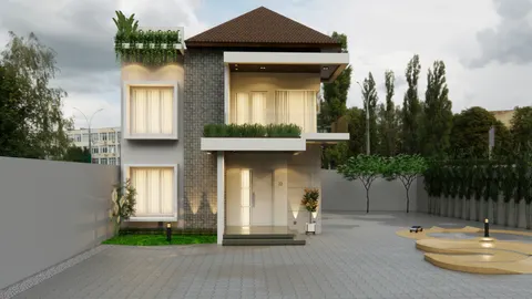 facade rumah modern minimalis