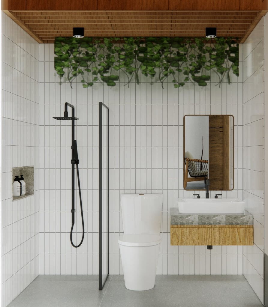 interior kamar mandi