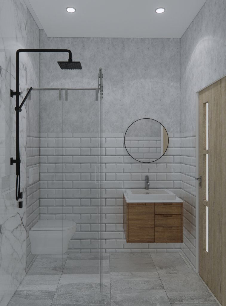 interior kamar mandi