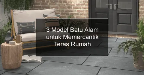model batu alam