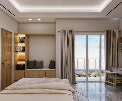 desain kamar tidur modern kontemporer