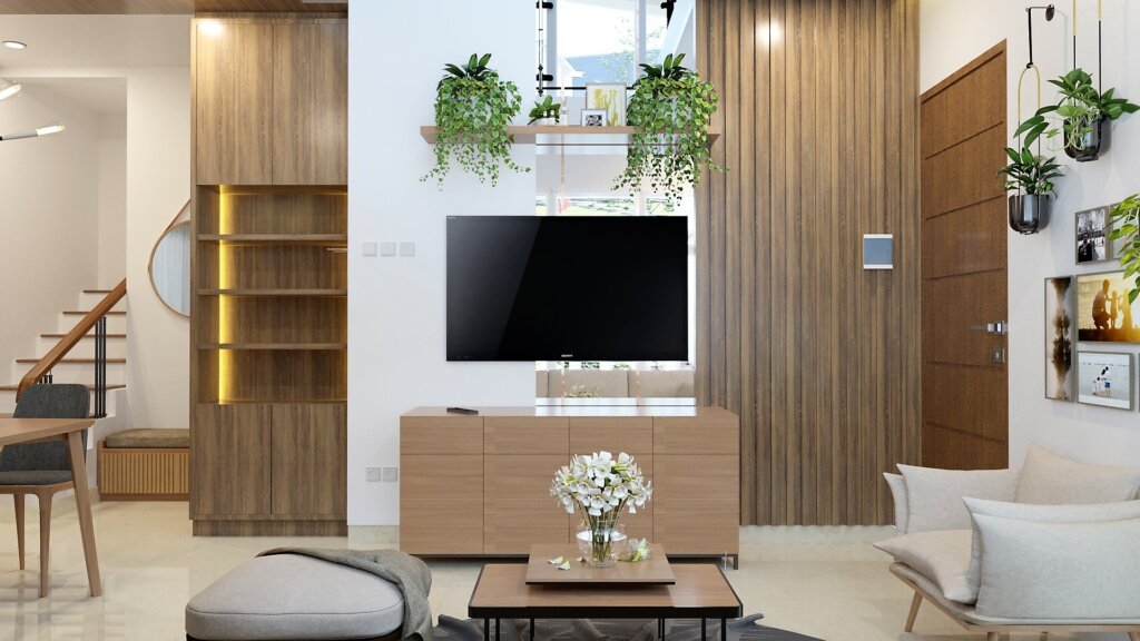 ide ruang tengah minimalis modern