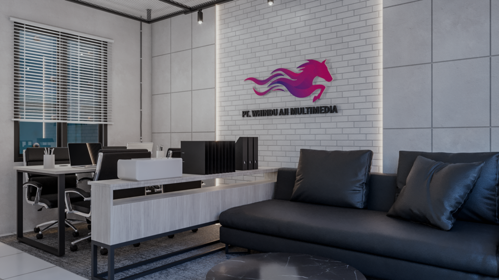 kantor modern industrial