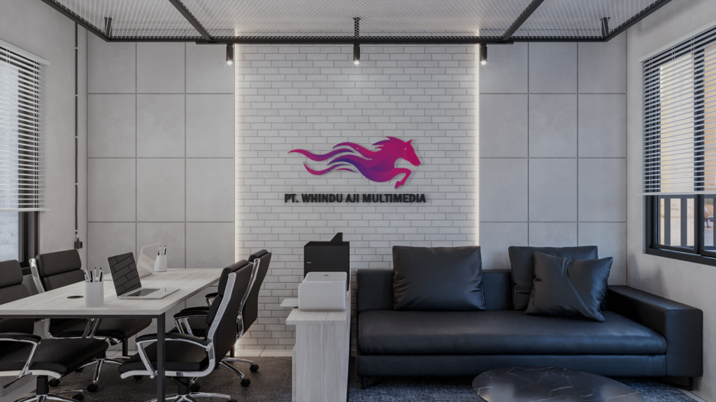 kantor modern industrial