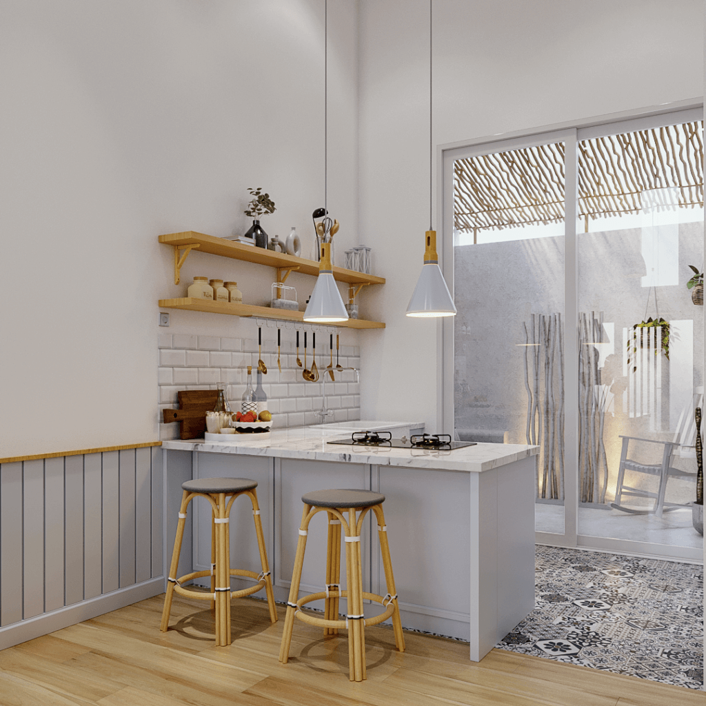 desain island dapur