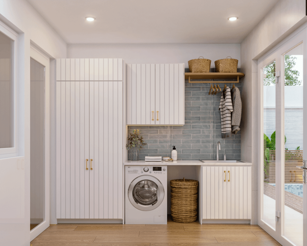 ruang servis desain farmhouse