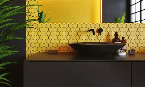 5 Desain Mewah Kamar Mandi Warna Hitam