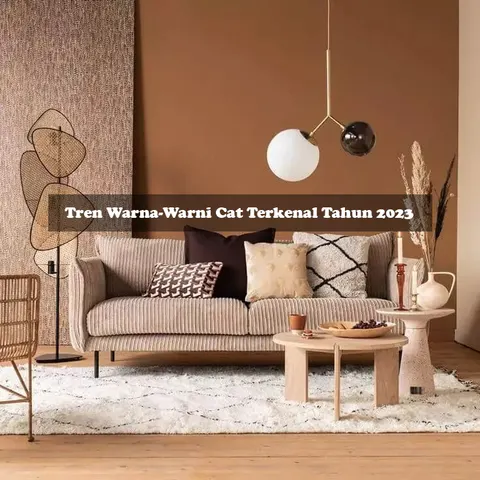 Trensetter Warna-Warni Cat Terkenal Tahun 2023