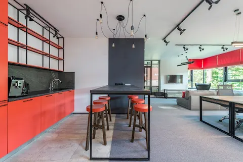 Ilustrasi Keramik Lantai Dapur Modern