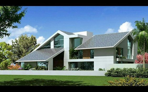 Desain-Rumah-Atap-Miring-Ke-Depan-Dengan-Atap-Hip