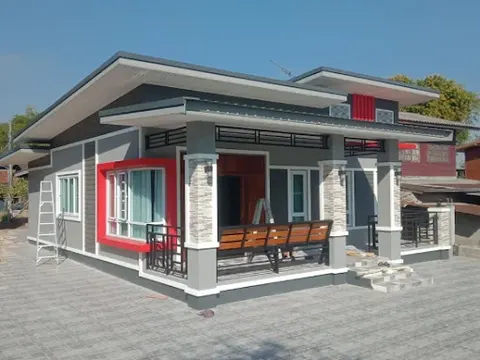 Rumah Minimalis dengan Atap Spandek
