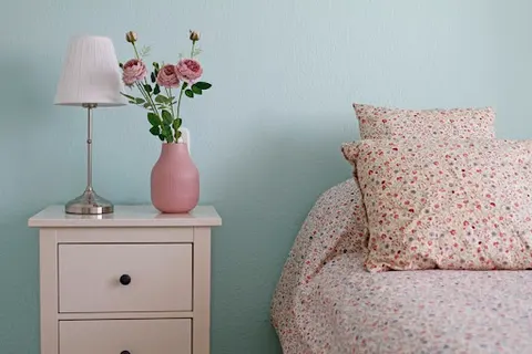 Ilustrasi lampu tidur