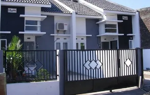 pagar rumah subsidi minimalis