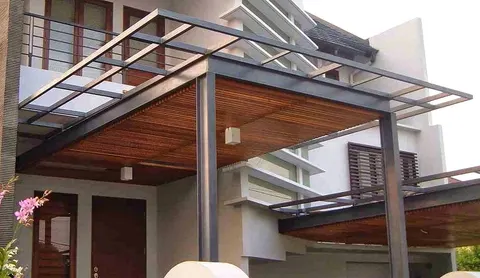 7 Desain Kanopi Balkon Minimalis yang Ringan Namun Kuat dan Tahan Terhadap Cuaca Ekstrem