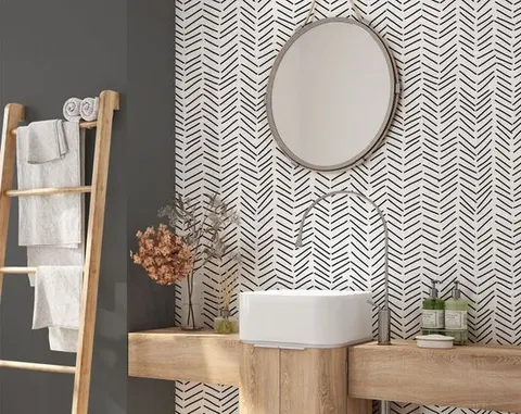 6 Rekomendasi Wallpaper Kamar Mandi yang Bisa Membuat Anda Terkesan