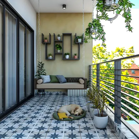 7 Inspirasi Desain Balkon Kecil pada Rumah Mungil Anda dengan Efisien
