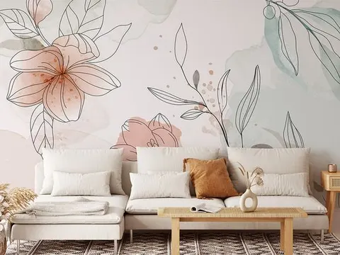 Wallpaper Dinding Bunga: Sulap Ruangan Menjadi Lebih Cantik!