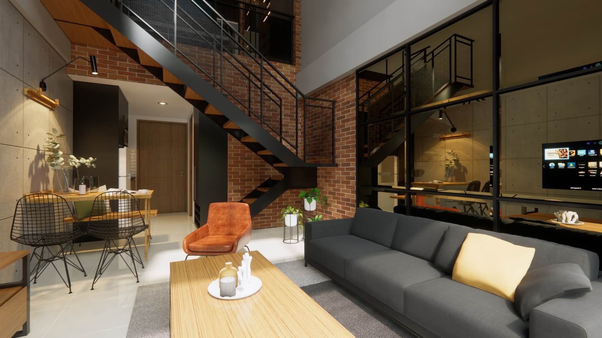 Interior Industrial Modern: Pengertian, Ciri Khusus, dan Tips Praktis