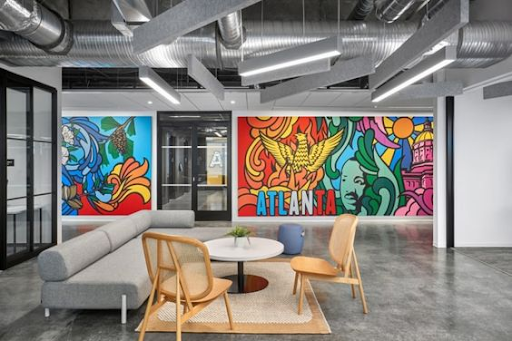 Pajangan dinding kantor