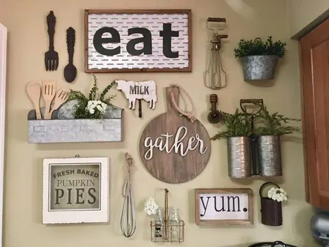8 Inspirasi Dekorasi Pajangan Dinding Dapur: Mempercantik Ruang Memasak Anda