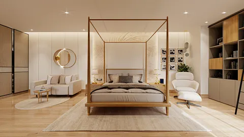 Warna Cat Kamar Tidur Romantis