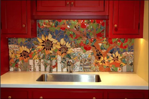 Pesona Bunga dalam Dapur: Eksplorasi Kreatif dengan Keramik Dapur Motif Bunga