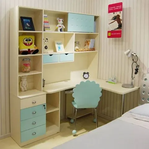 Organizer Meja Belajar Anak Laki-Laki: Rak Modular
