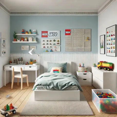 Skema Warna Netral Kamar Anak