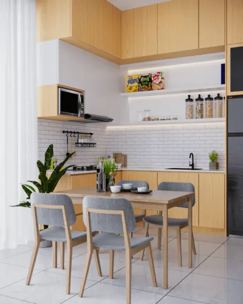 Model Kitchen Set Kayu Minimalis
