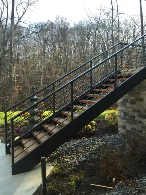 Handrail Tangga Besi Hollow
