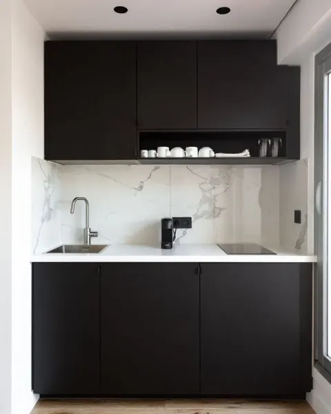 Kitchen Set Hitam Minimalis