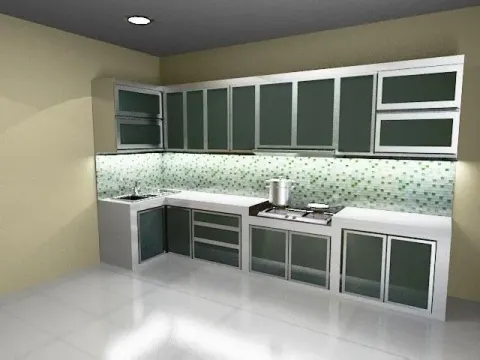 Kitchen Set Aluminium Minimalis