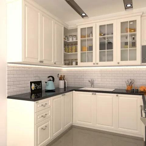 Desain Interior Kitchen Set Minimalis