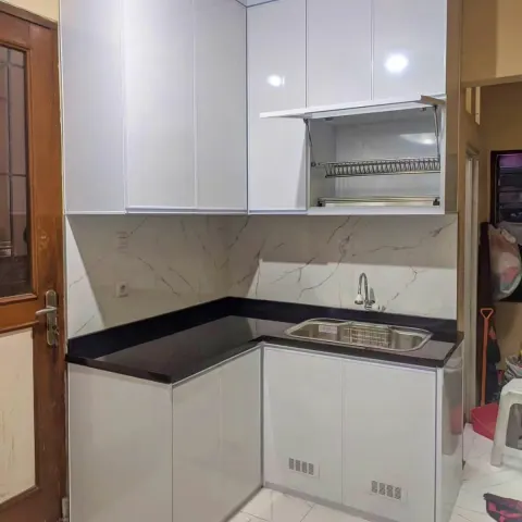 Kitchen Set Aluminium Minimalis Sederhana